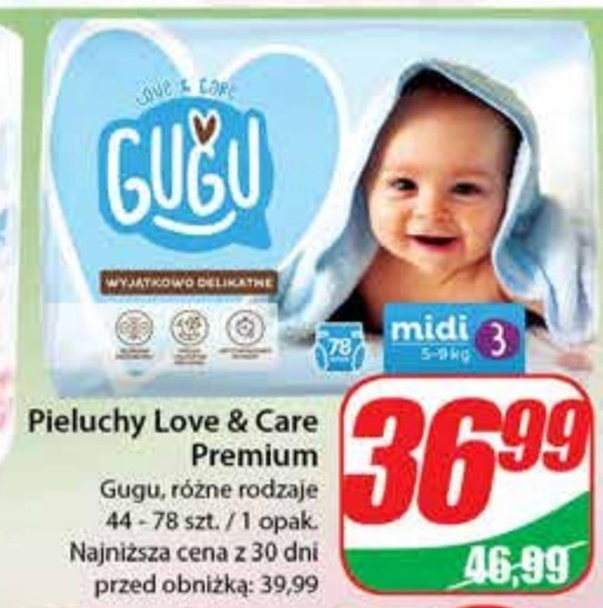 pampers pudelko chustki