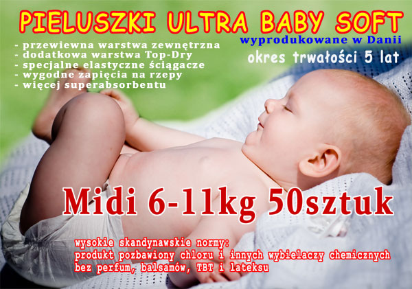 Japońskie pieluszki Goo.N M 6-11kg próba 3szt