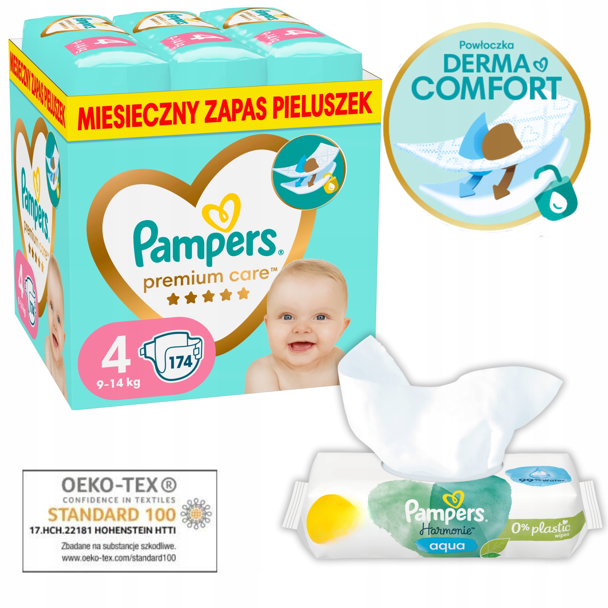 pieluchy pampers premium care 2 mini 3-6 kg