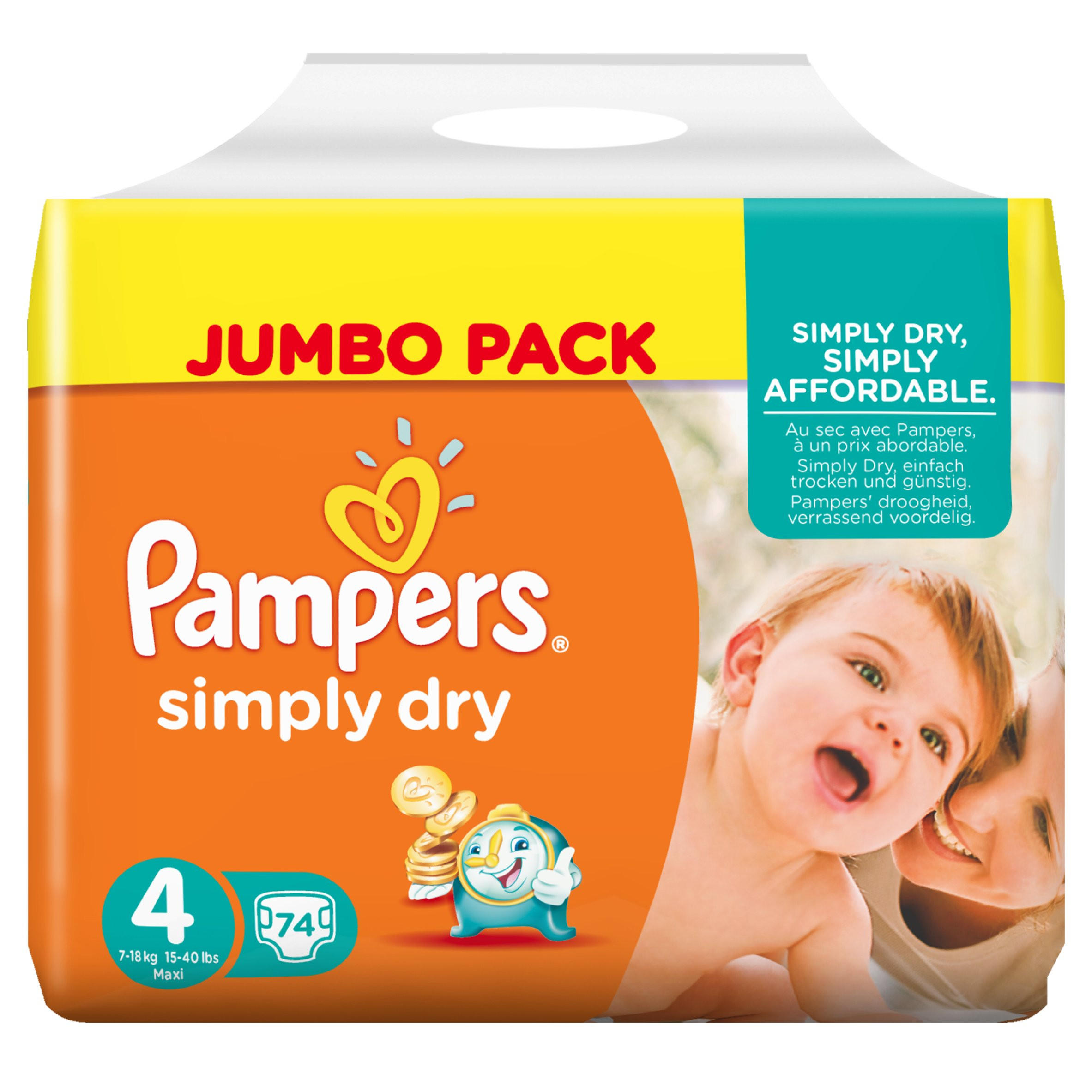 pieluchy 4 pampers 174 hurt