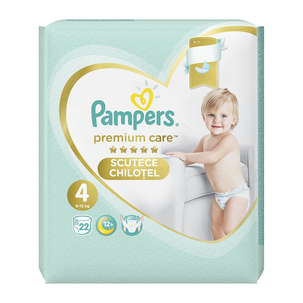 chusteczek pielęgnacyjnych pampers