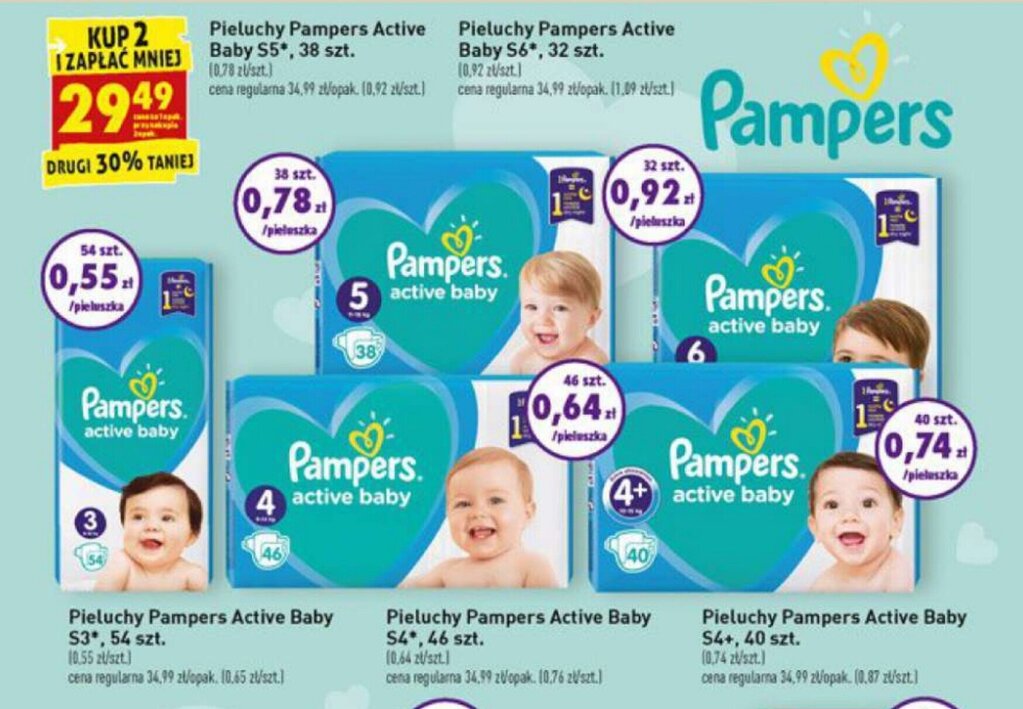 pampers active baby 4 plus