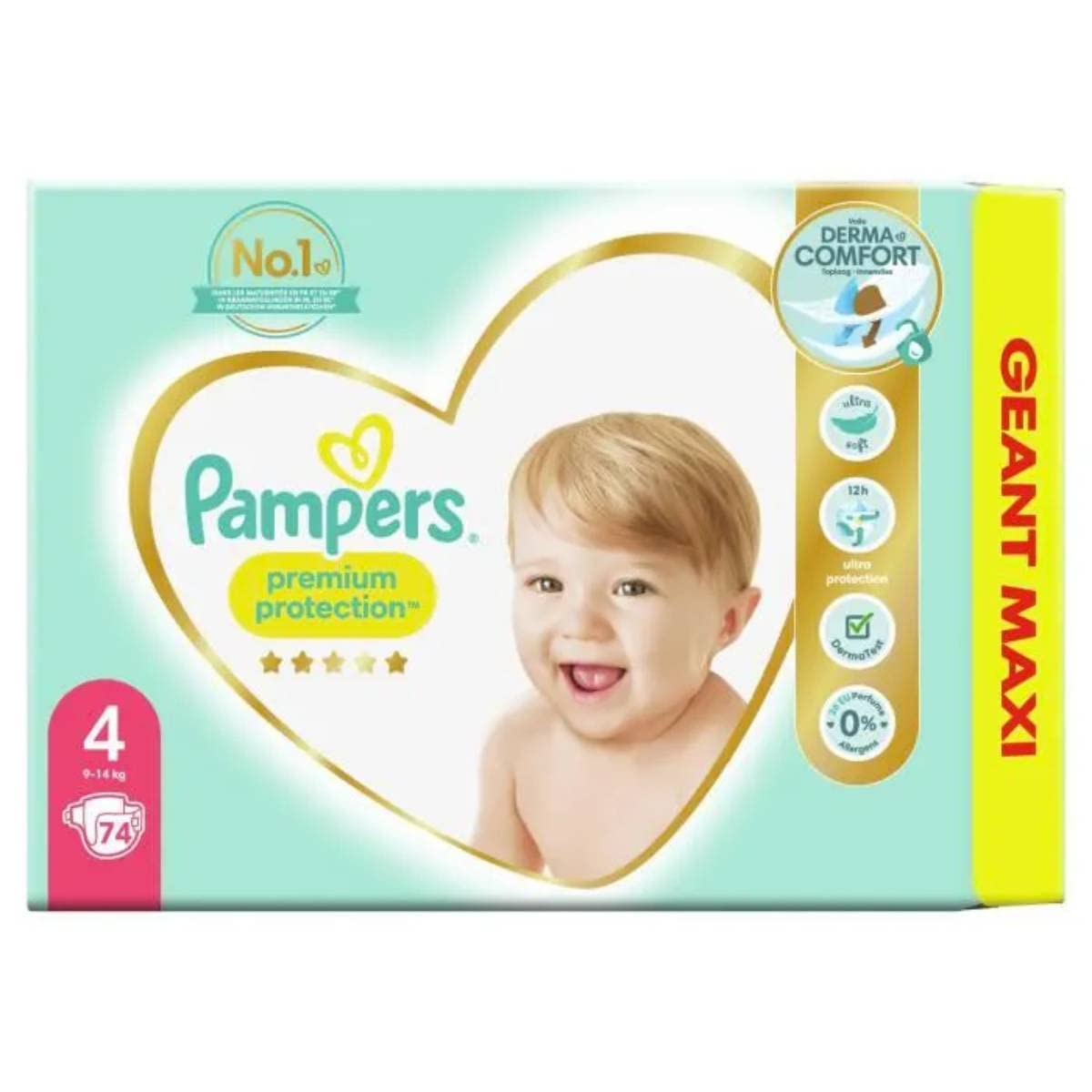 pampers 72 cena