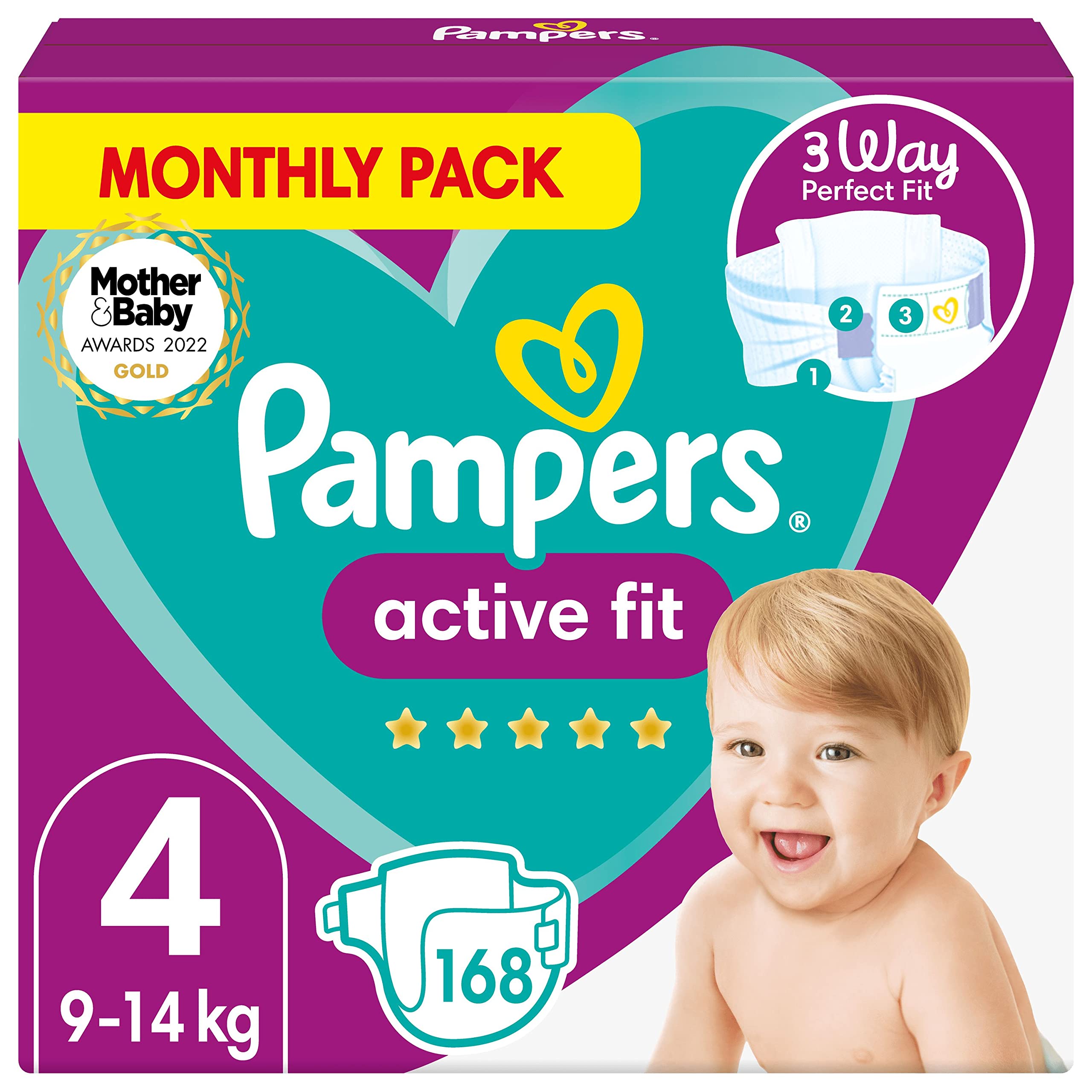 pampers babycare 4