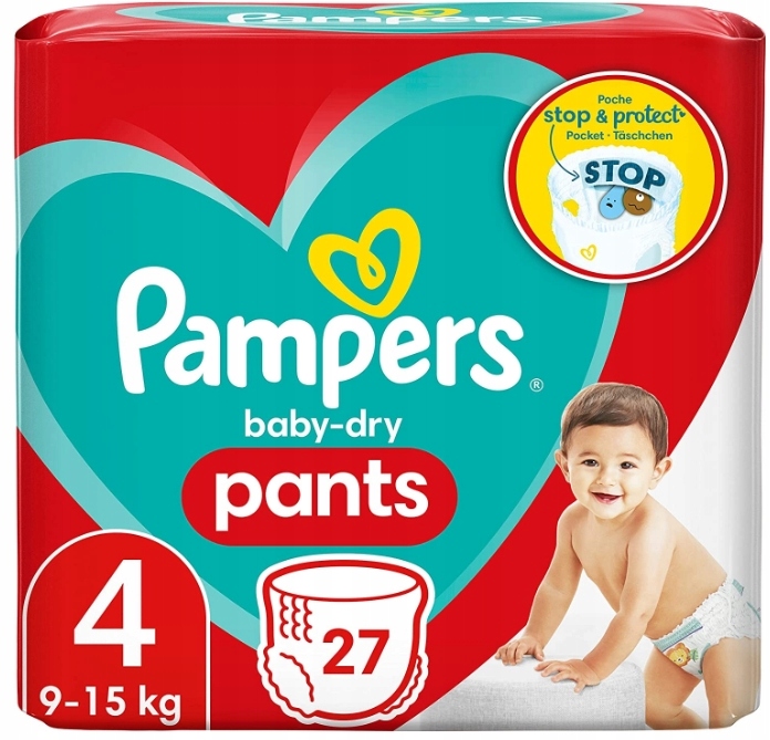 pampers pomaranczowe 1