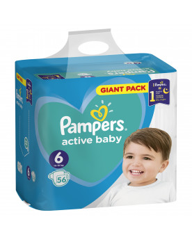 pamper active baby biedronka