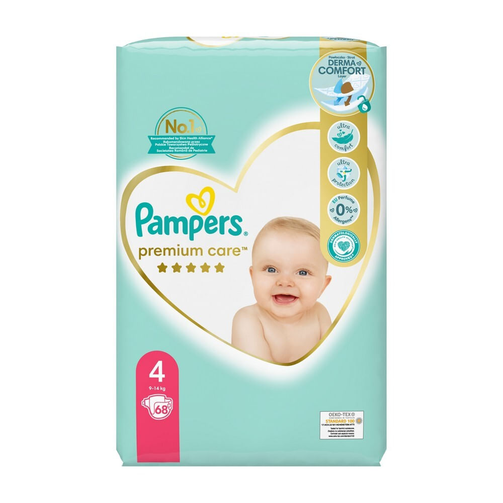 chusteczki nawilżane w pojemniku pampers