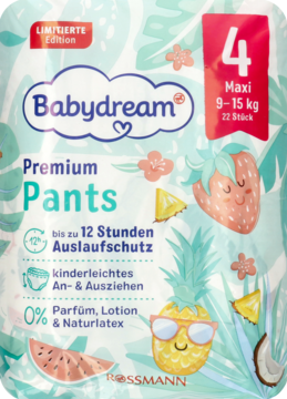 rossmann babydream pieluchomajtki