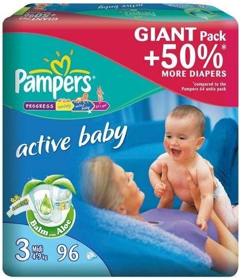 pampers 76 szt 2