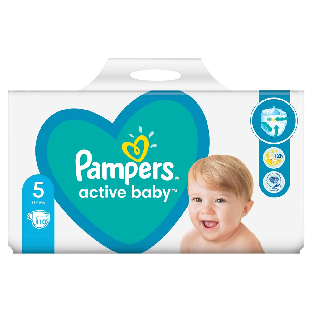 pampers active baby 4 50 sztuk