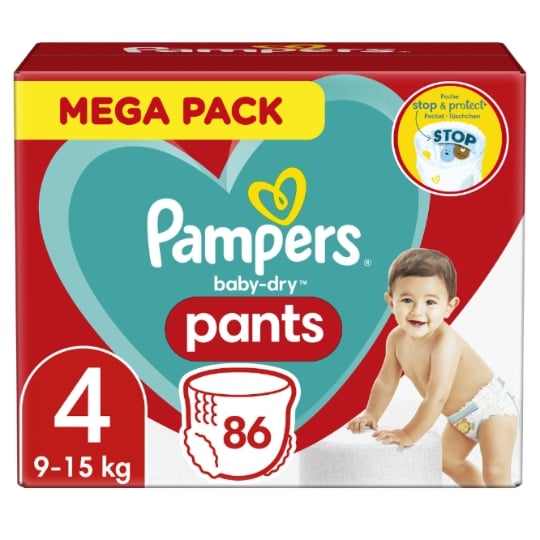 pampers 4 168 sztuk