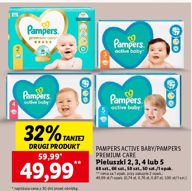 promocja pampers premium care 4