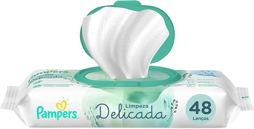 pampers sensitive chusteczki nawilżane 6x56szt allegro