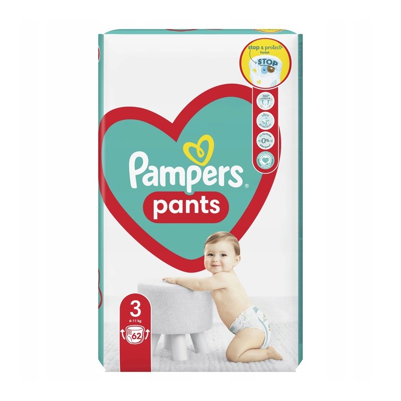 za duży pampers