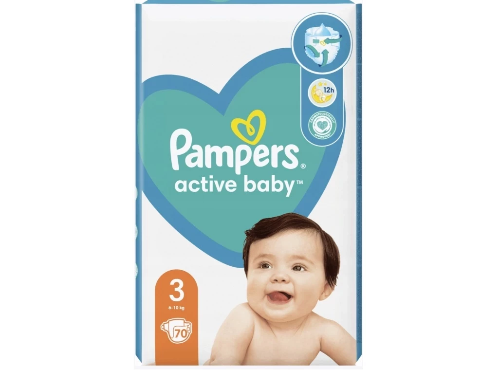 pampers newborn 2 5kg 43 szt