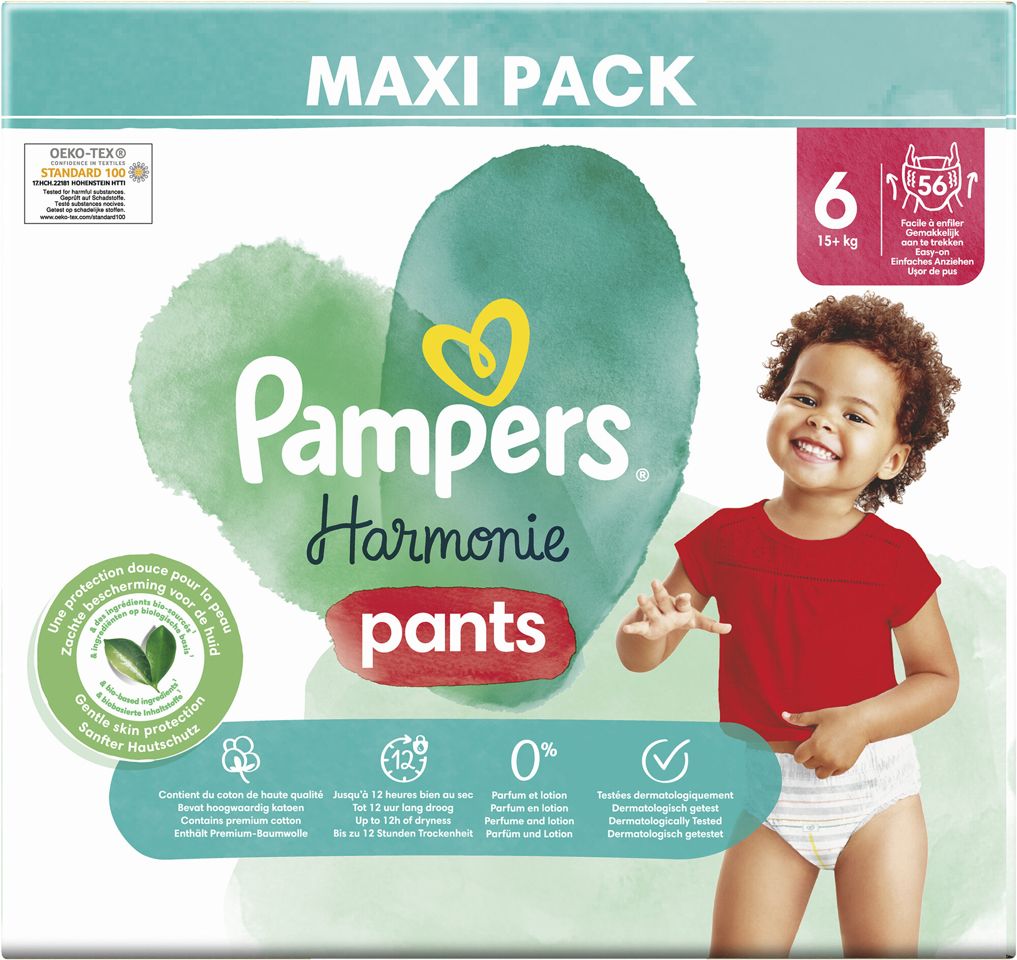 pieluchomajtki pampers 4 maxi 100 sztuk