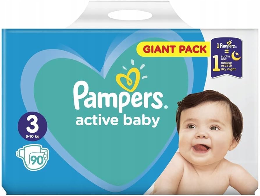 pampers active girl 6 allegro