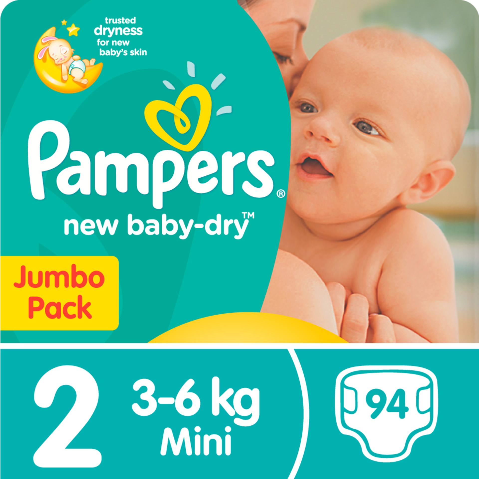 pampers jumbo pack 5 72sztuki