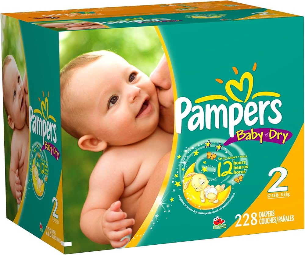 pieluchy pampers care 3