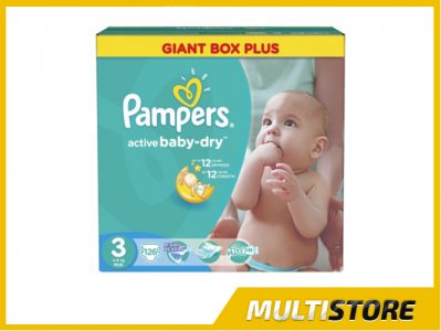 pampers 3 monthly pack