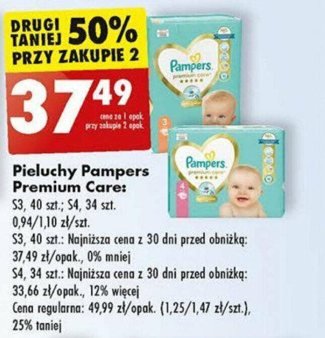 pieluchomajtki pampers 5 najtaniej