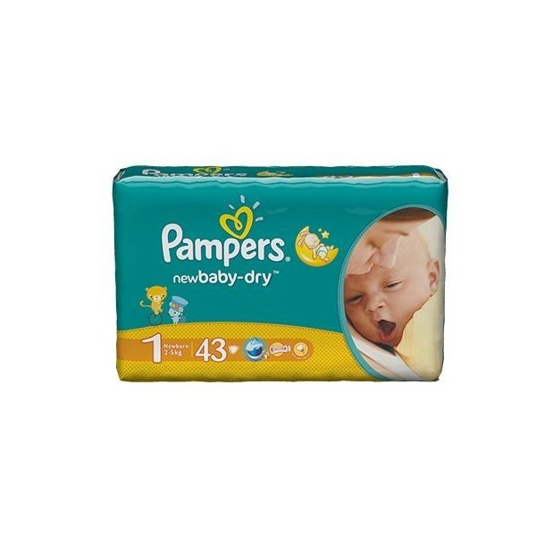 pieluchy pampers różowe i niebieskie