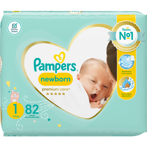 pampers new baby pieluchy 1 newborn 43 sztuki