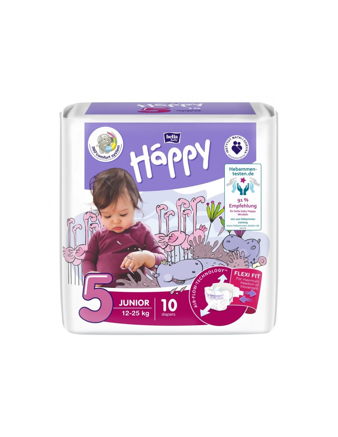 pieluchy happy new flexi fit mini 78 szt