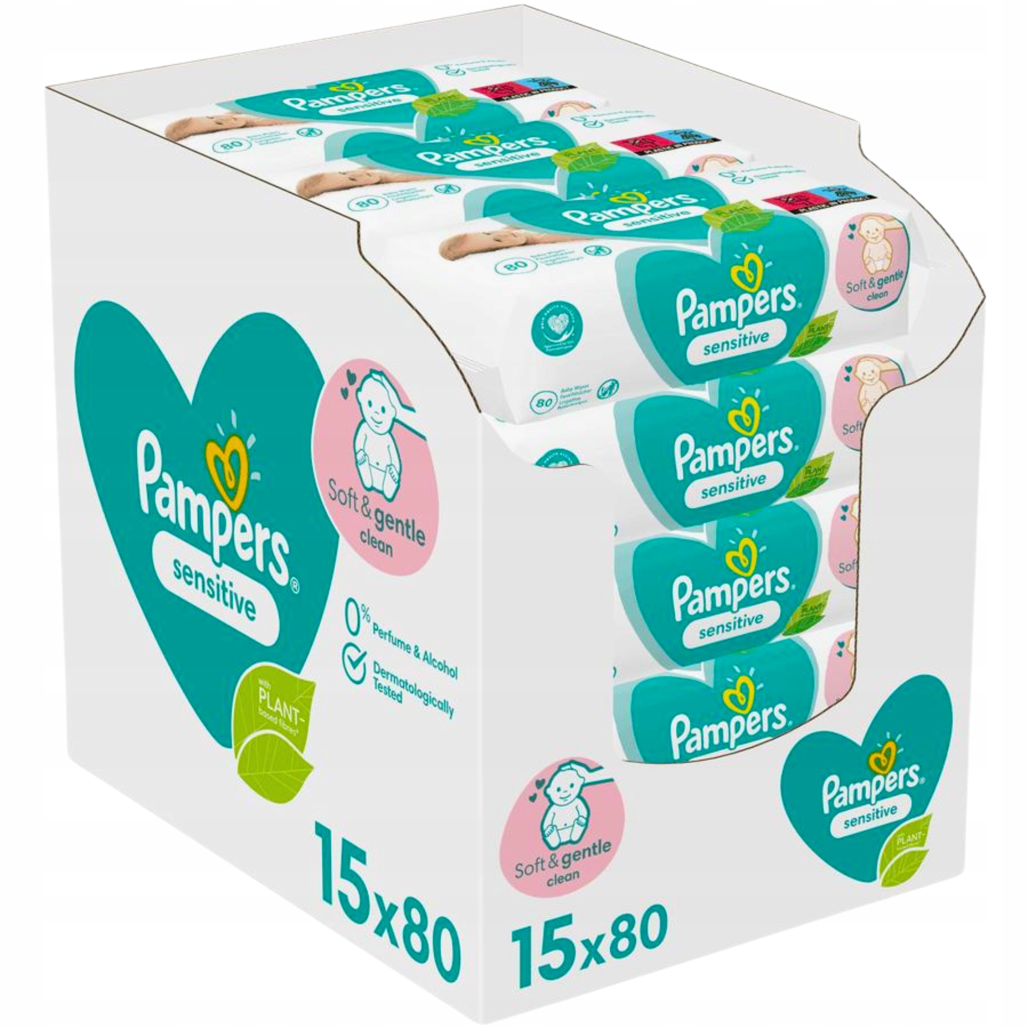 pampers dipers skład