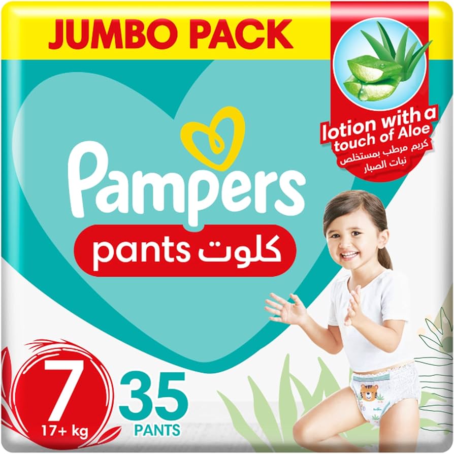 five years old in pampers