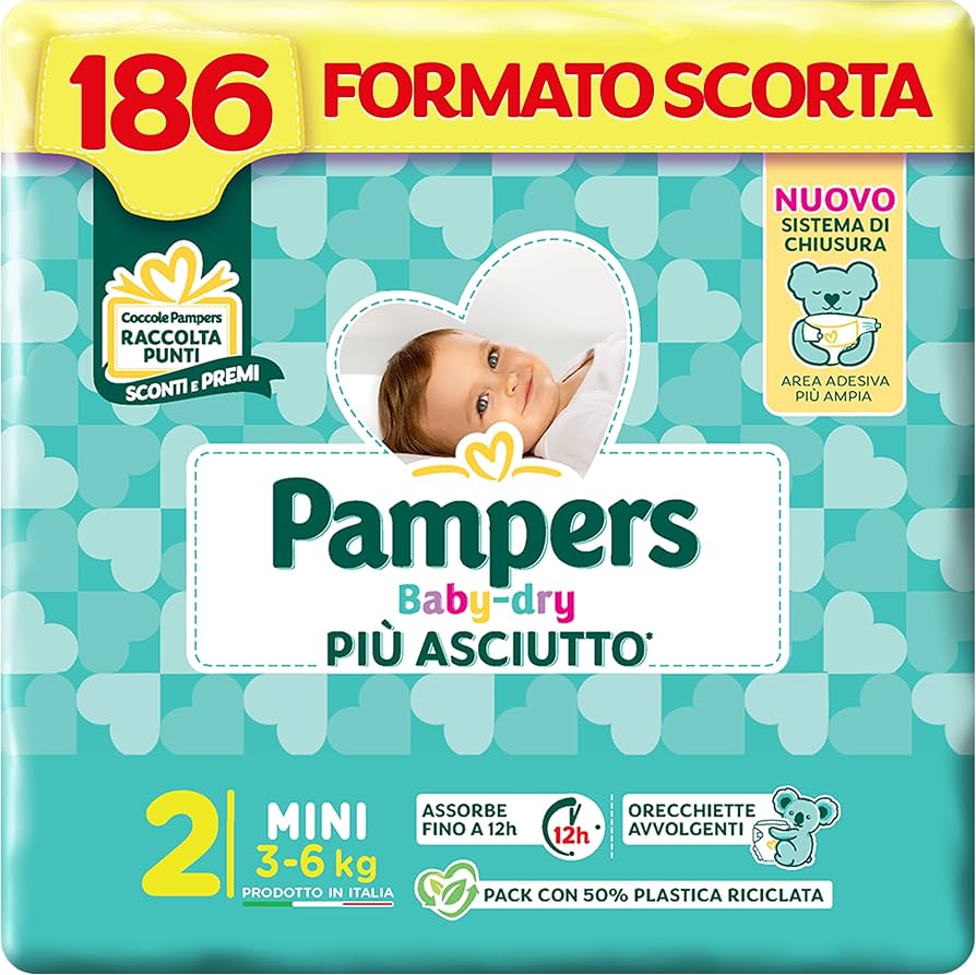 lidl pieluchy pampers cena