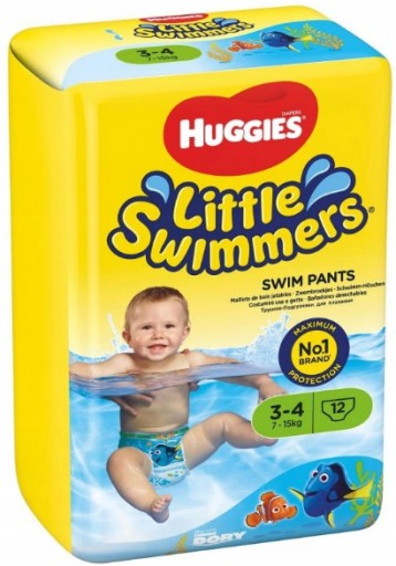 pieluszki huggies little swimmers 6 16 kg+