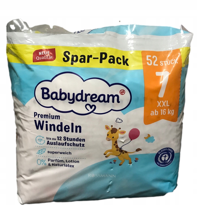 pieluchy pampers zółte