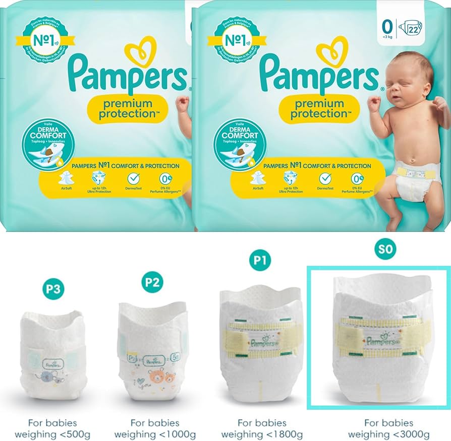 pampers dla niemowlaka