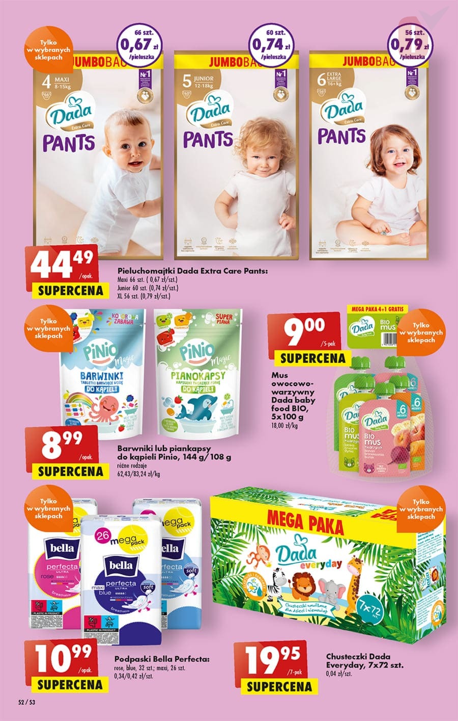 pieluchomajtki pampers 5 active boy