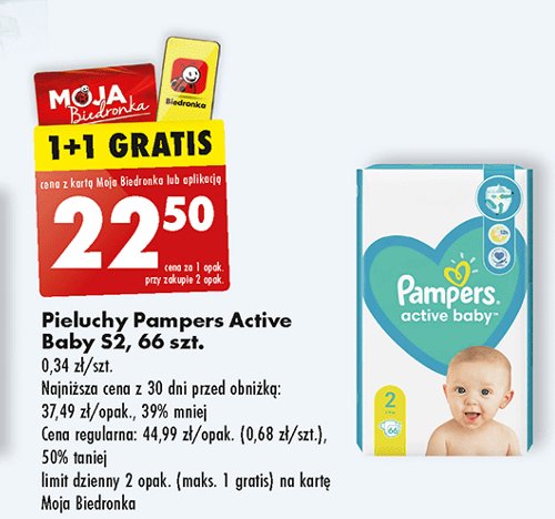 allegro pieluchy pampers 4