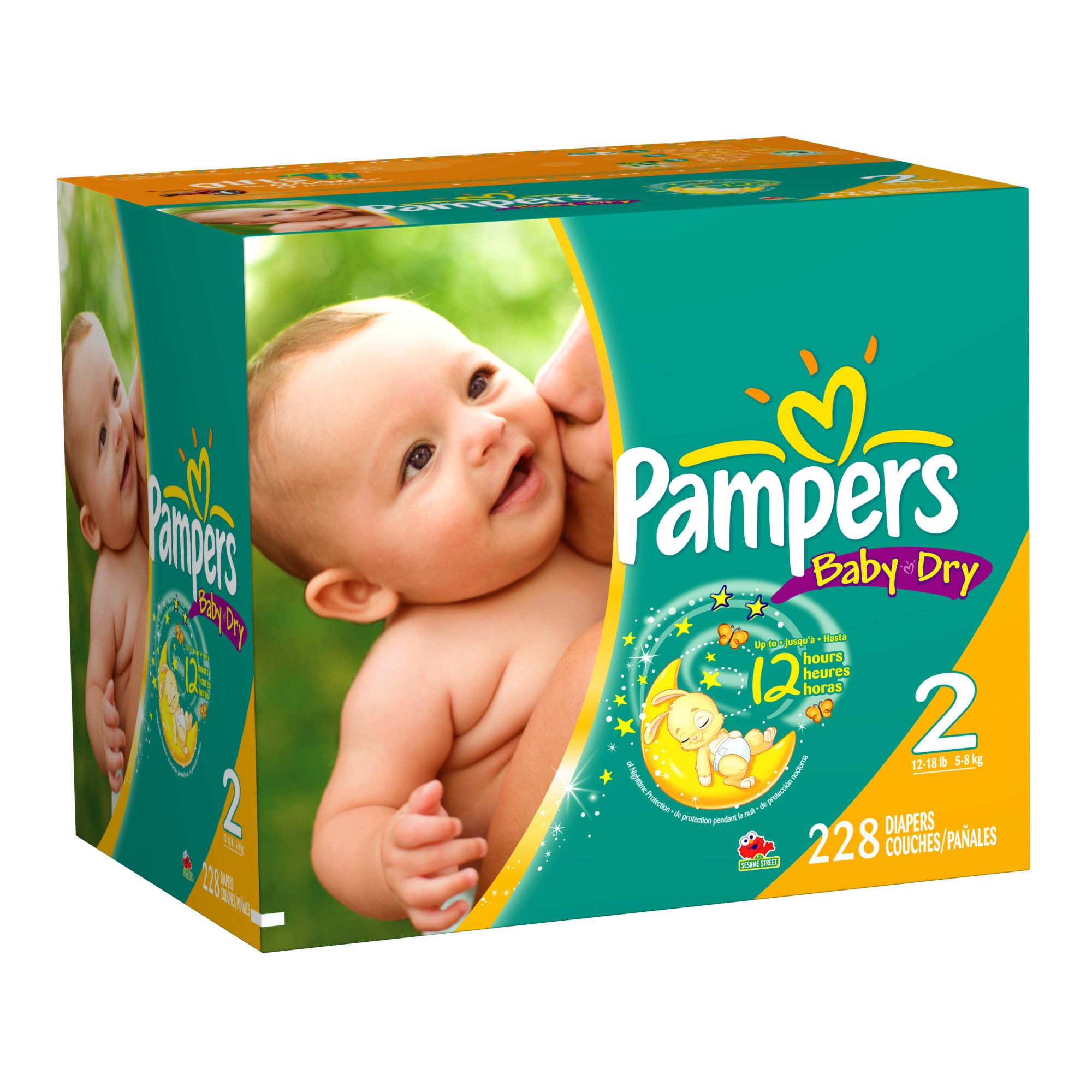 pampers sensitive chusteczki nawilżane dla niemowląt 80 szt