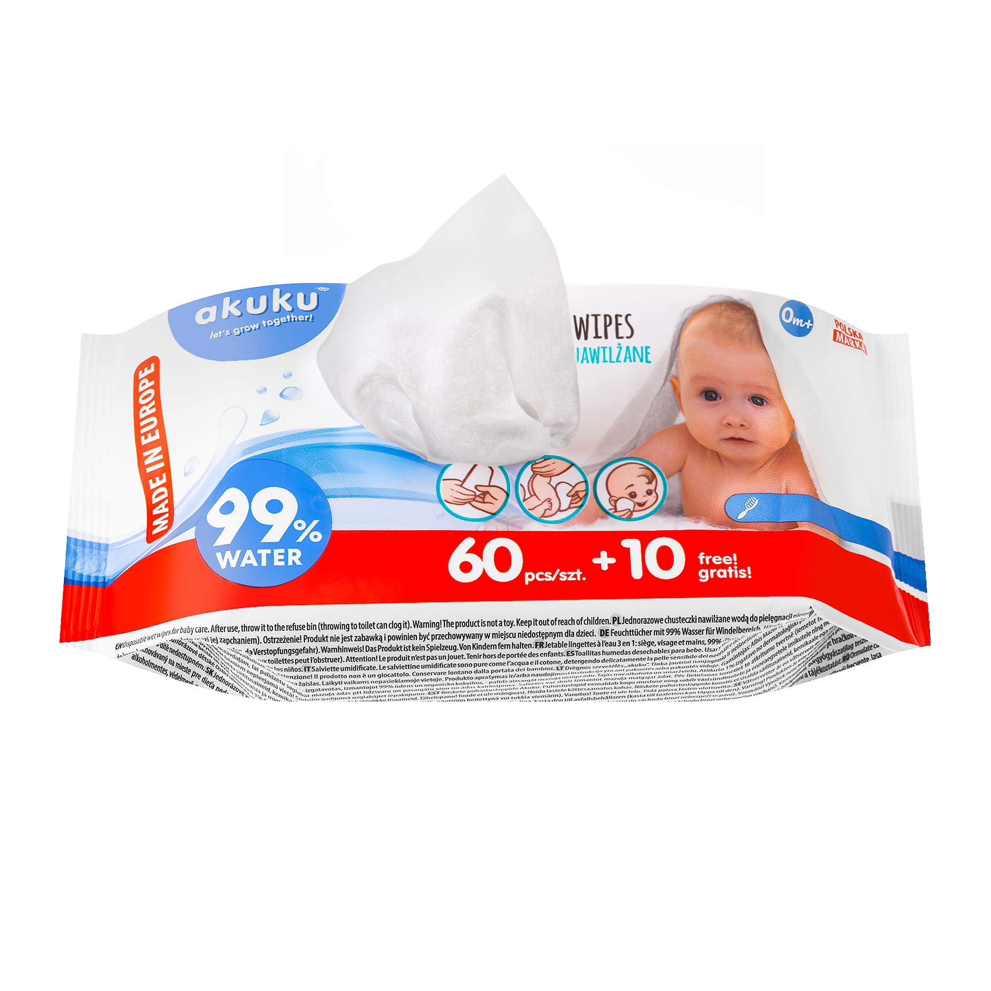 pampers new baby chusteczki nawilżane sensitive