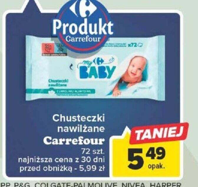 gemini chusteczki pampers sensitive