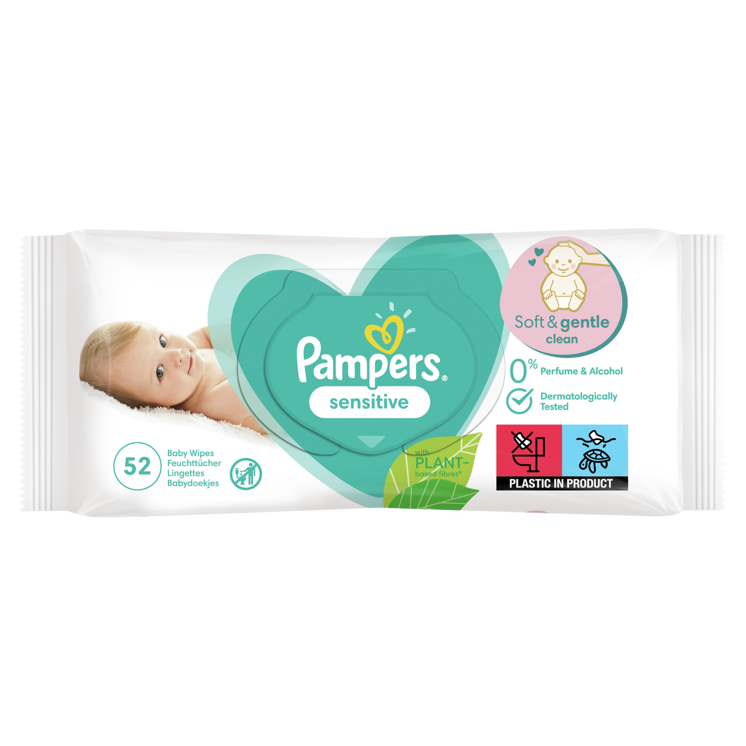 chusteczki pampers sensitive allegro