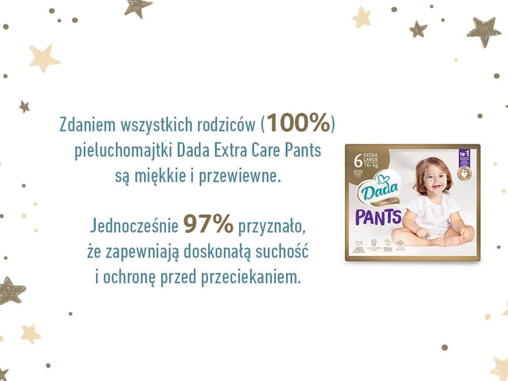 czy dada maja oznaczenie jak pampers ze są mokre