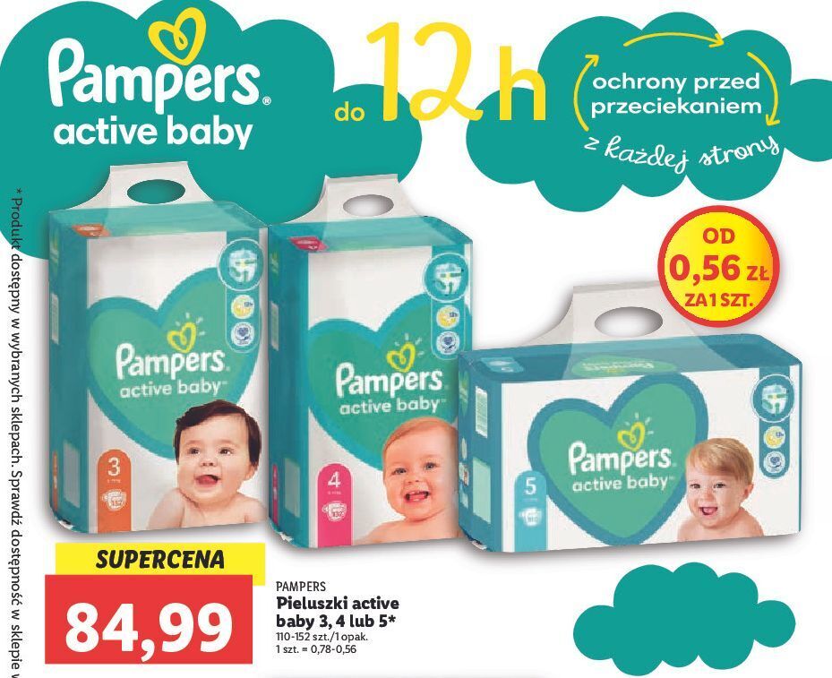 lidl pampers mega pack 74 99