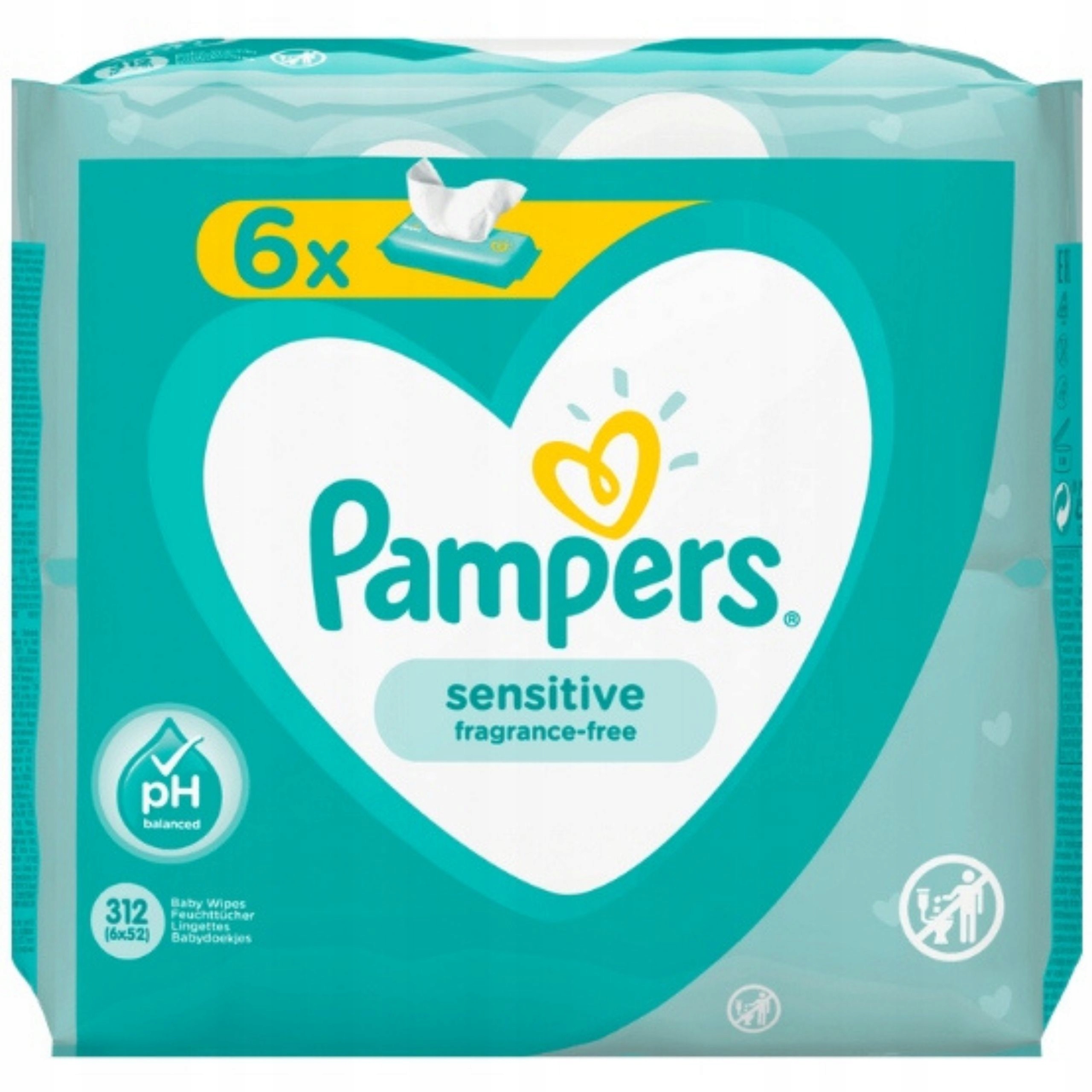 pampers aqua pure chusteczki nawilzane skład