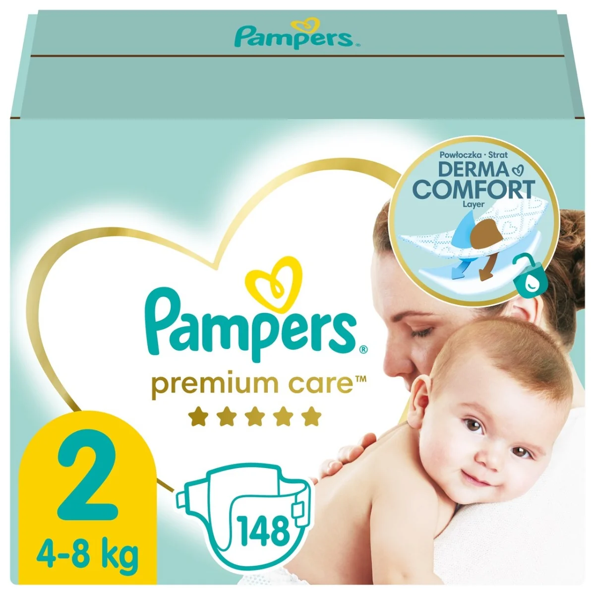 pampers premium care 4 66 sztuk