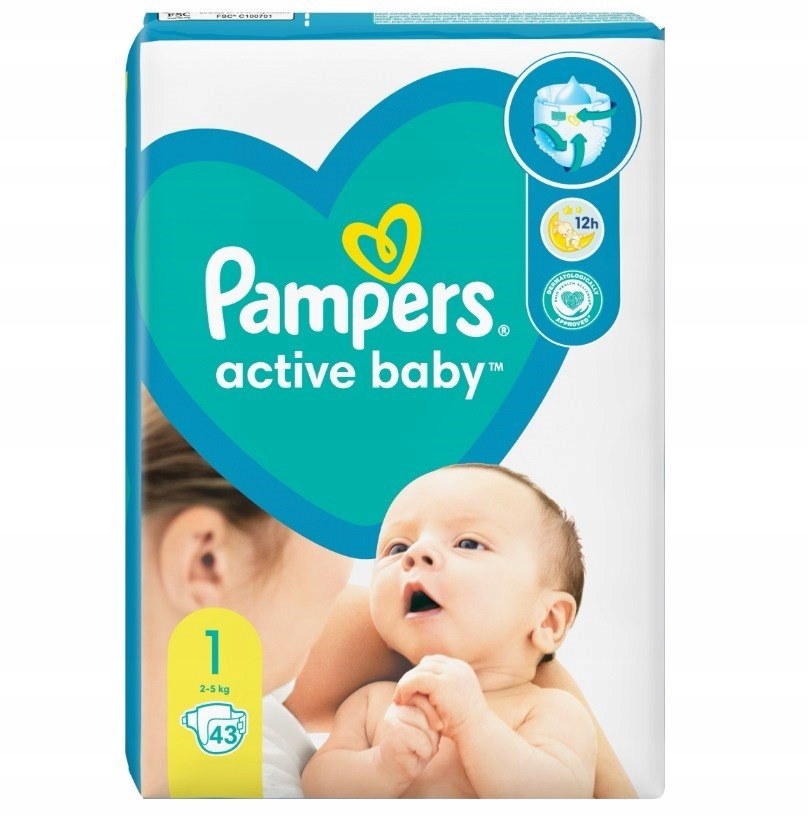 pieluchy pampers 1 ranking