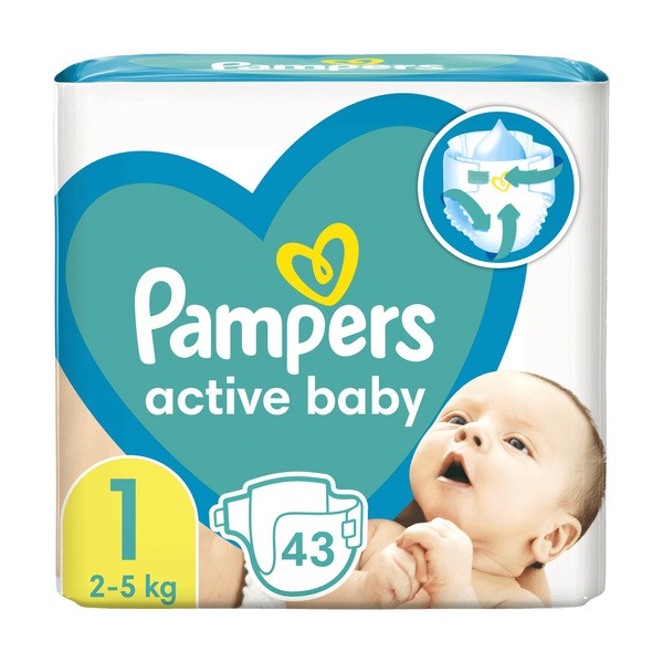 pampers acitve baby mega pack 5