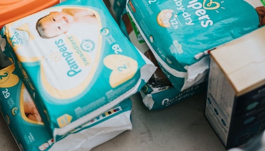 pampers zielone