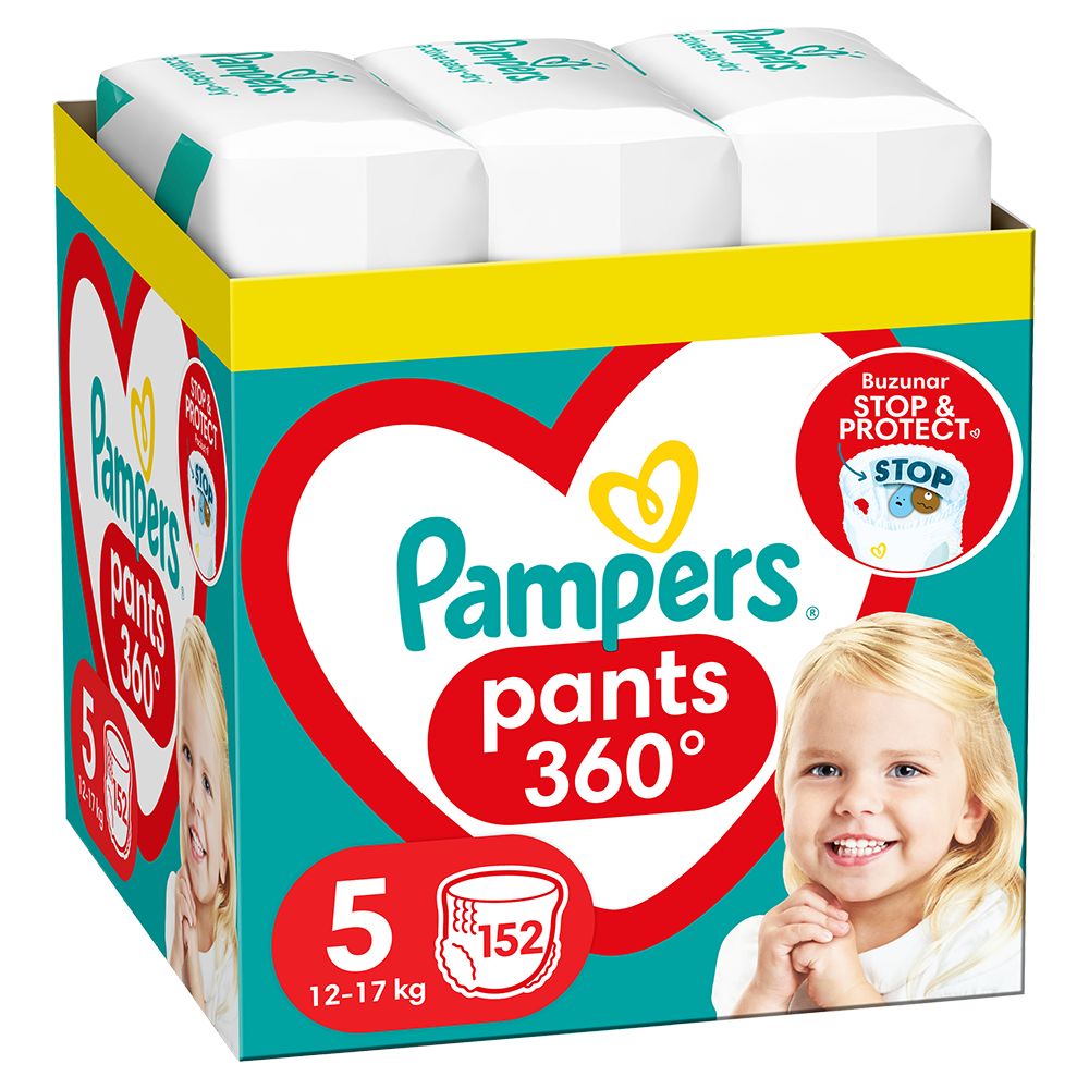 pampers pieluchomajtki duże