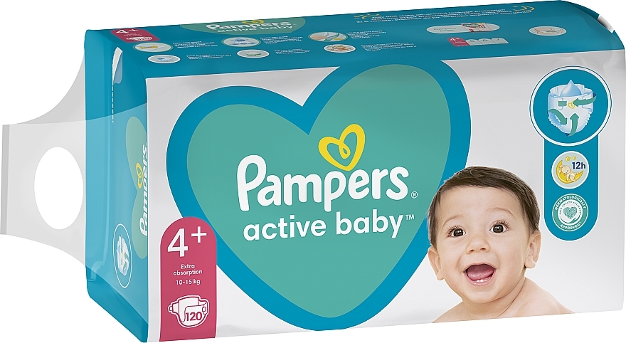 pieluchomajtki pampers activ