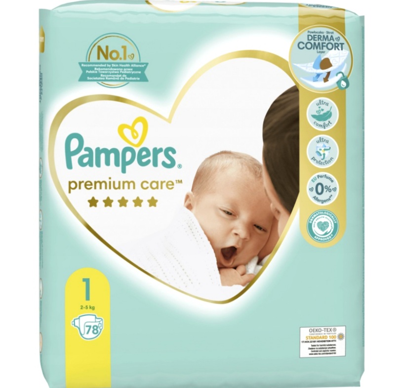 pampers 74 szt